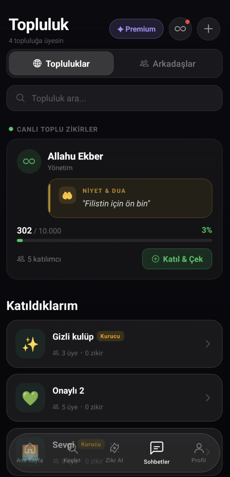 Topluluk Zikirleri